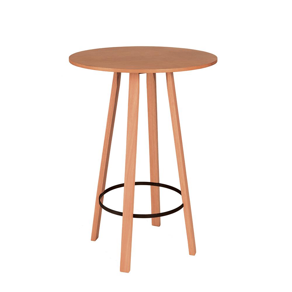 Mesa Bistrô Verona Tampo Liso Ø 70 Polisten Nogueira